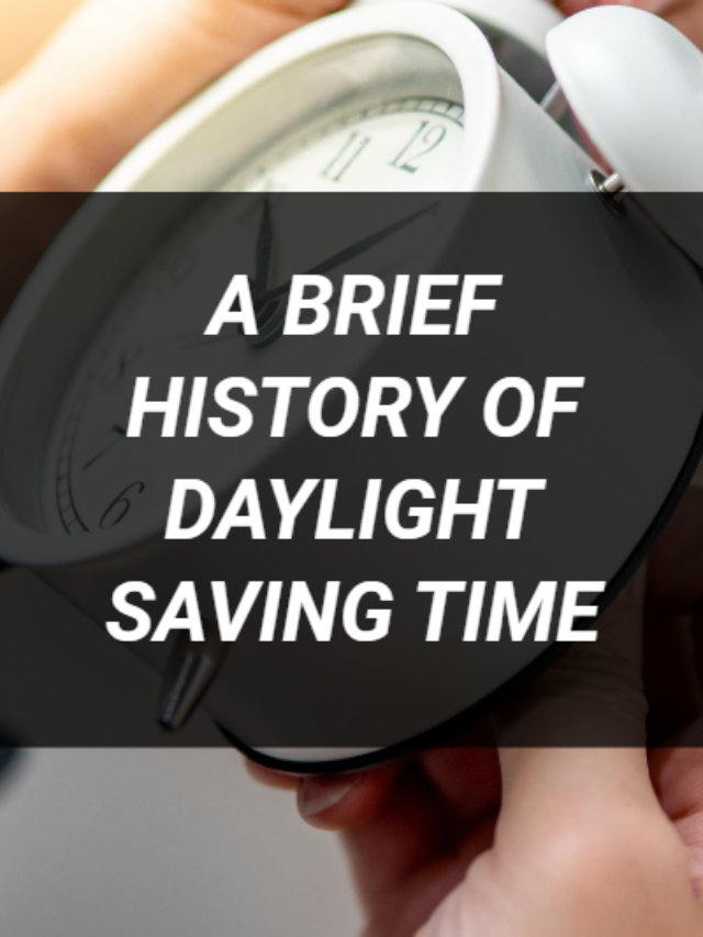 Spring forward indicates the beginning of daylight saving time.