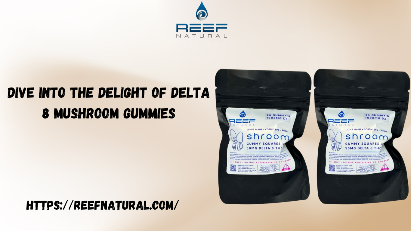 Delta 8 Mushroom Gummies