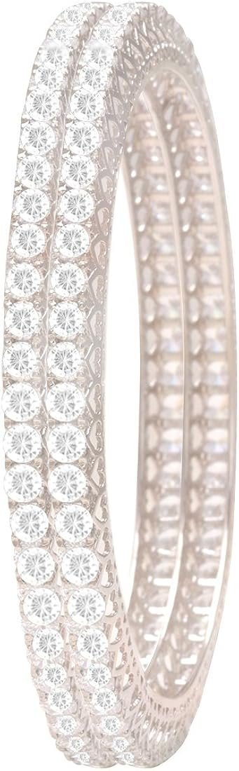 diamond single line bangles