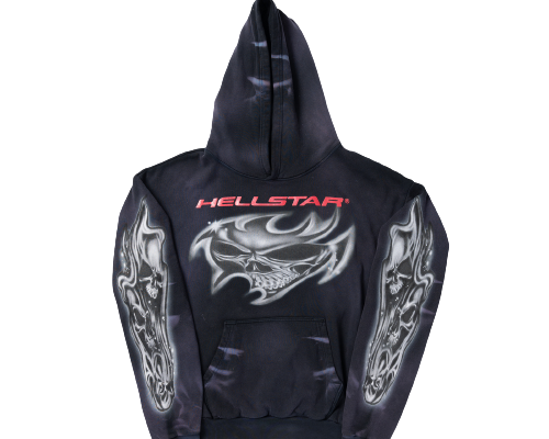 Airbrushed Skull Hoodie