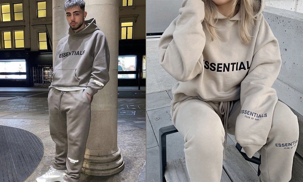 Sp5der Hoodie & Essentials Tracksuit