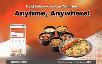 food delivery on train