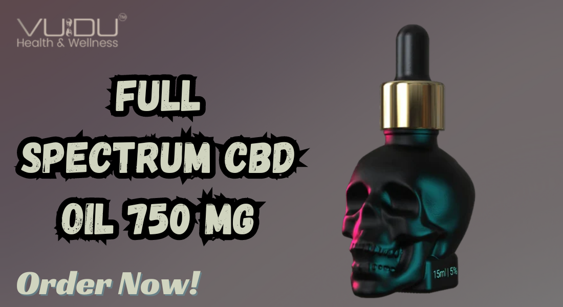 Full Spectrum CBD Oil 750 mg