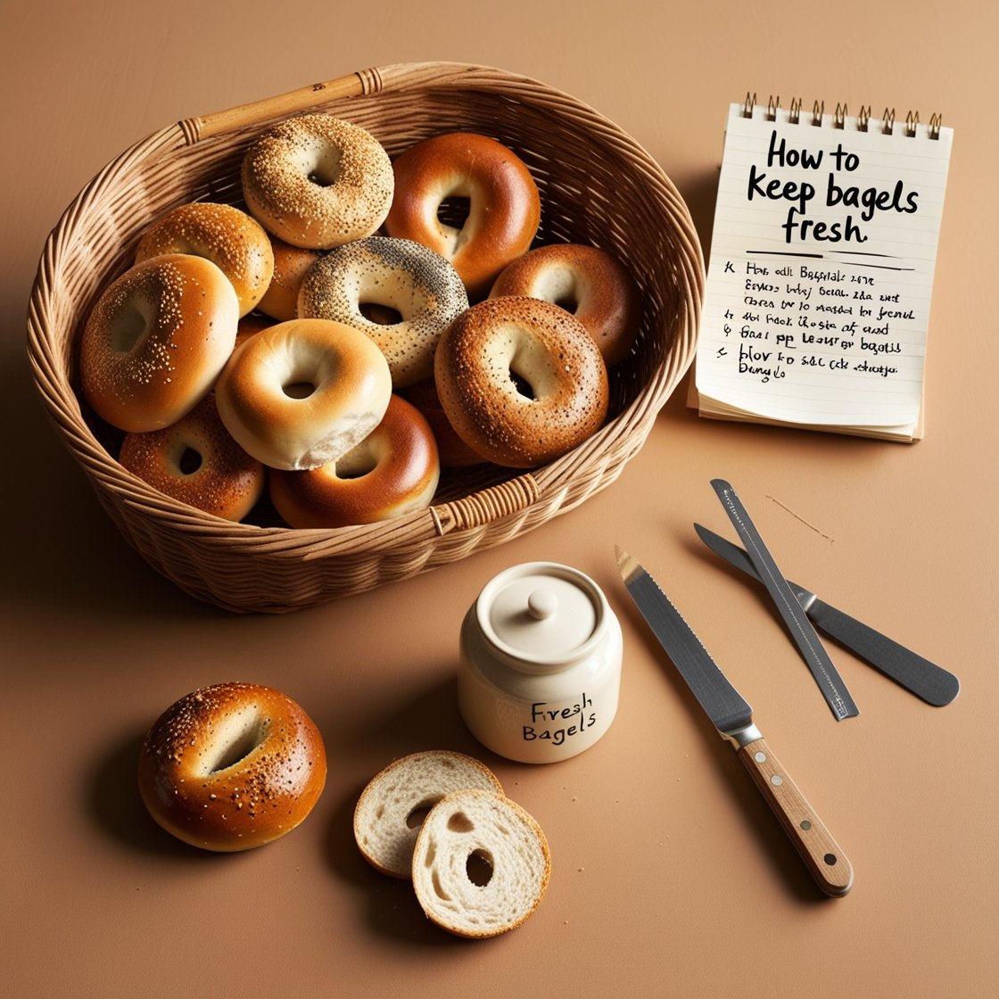 How to Keep Bagels Fresh