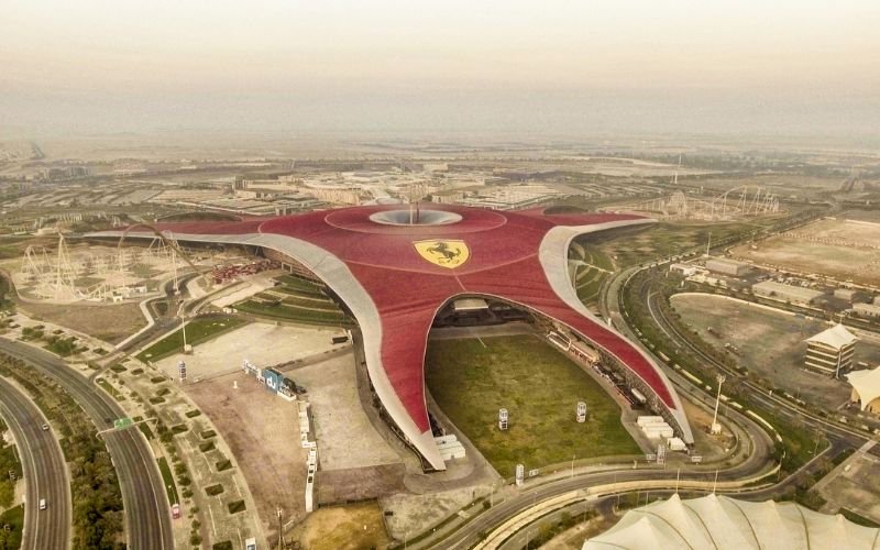 Attractions at Ferrari World