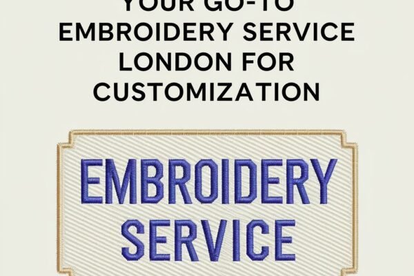 Embroidery Service London