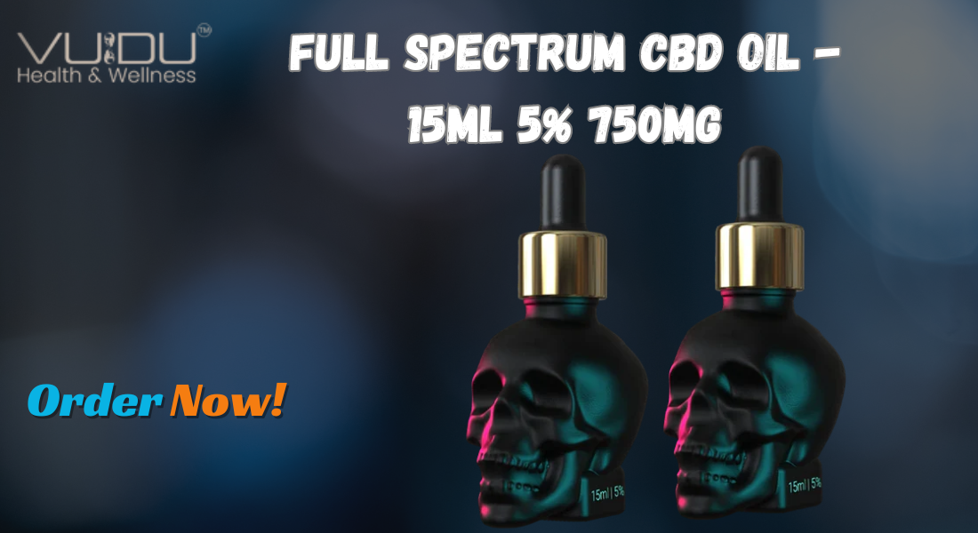 Full Spectrum CBD Oil 750 mg