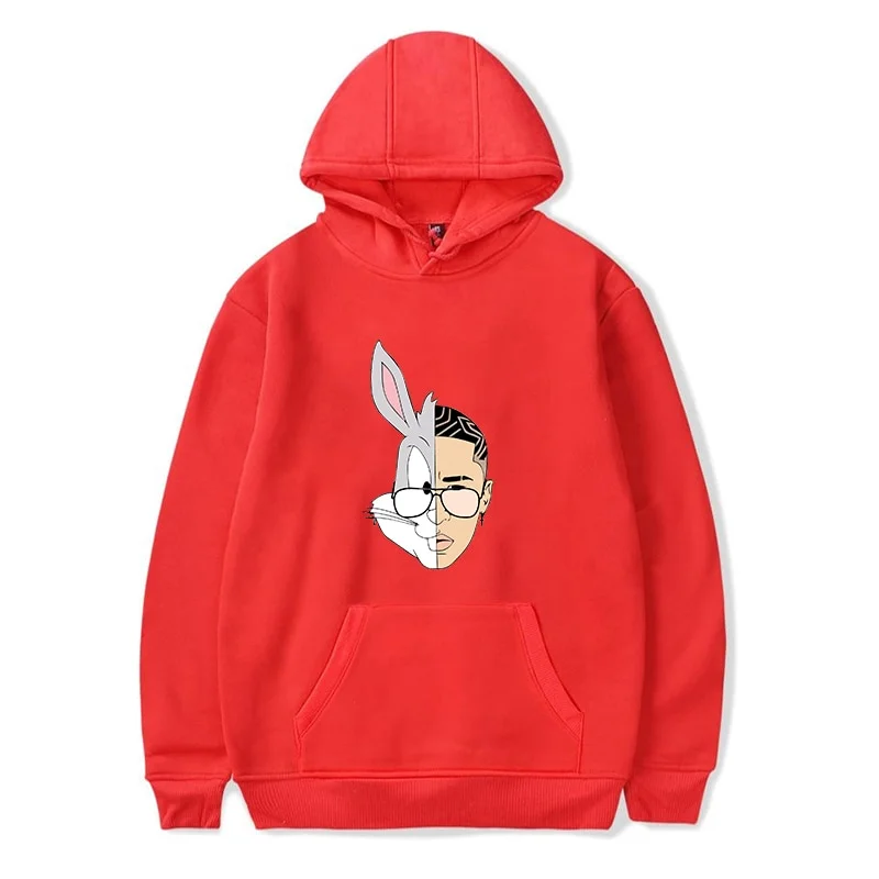 Bad Bunny Bunny Logo Hoodie