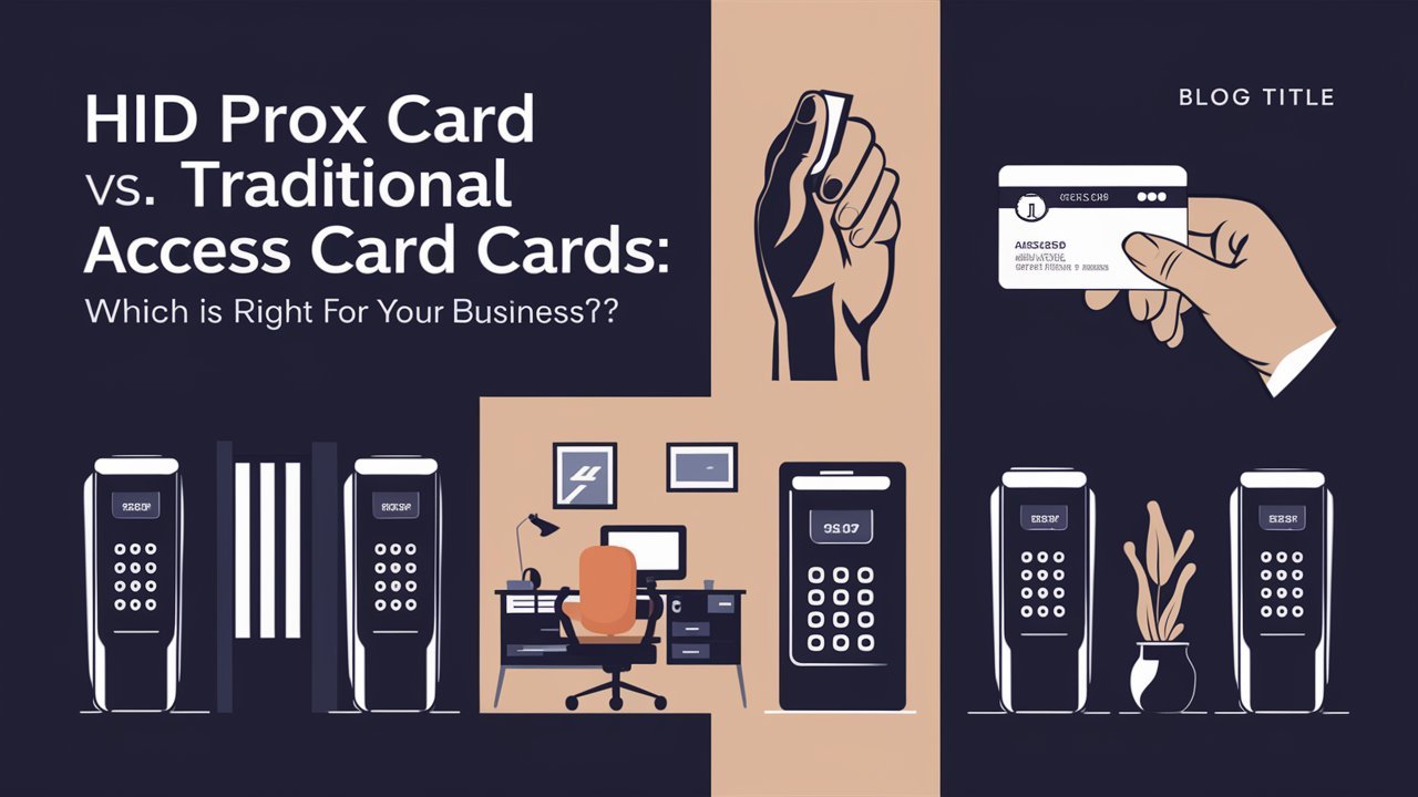 HID Prox Card vs. Traditional Access Cards: Which is Right for Your Business?