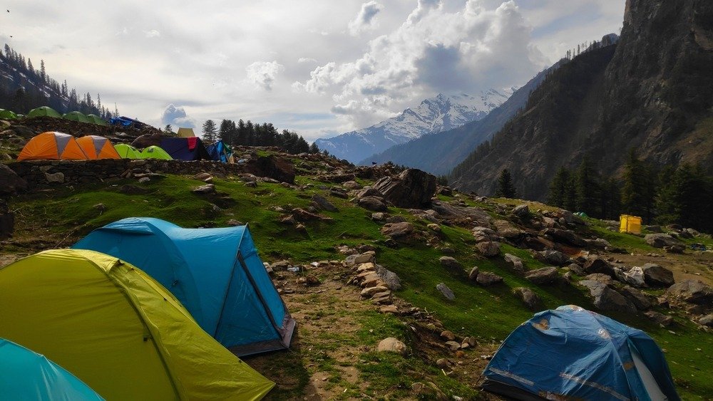 camping in Kasol 