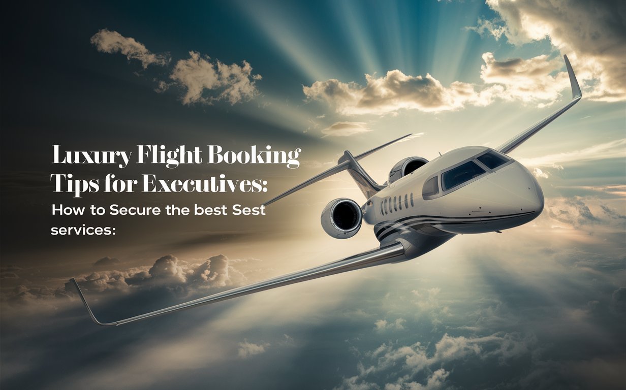 Luxury Flight Booking Tips for Executives: How to Secure the Best Services