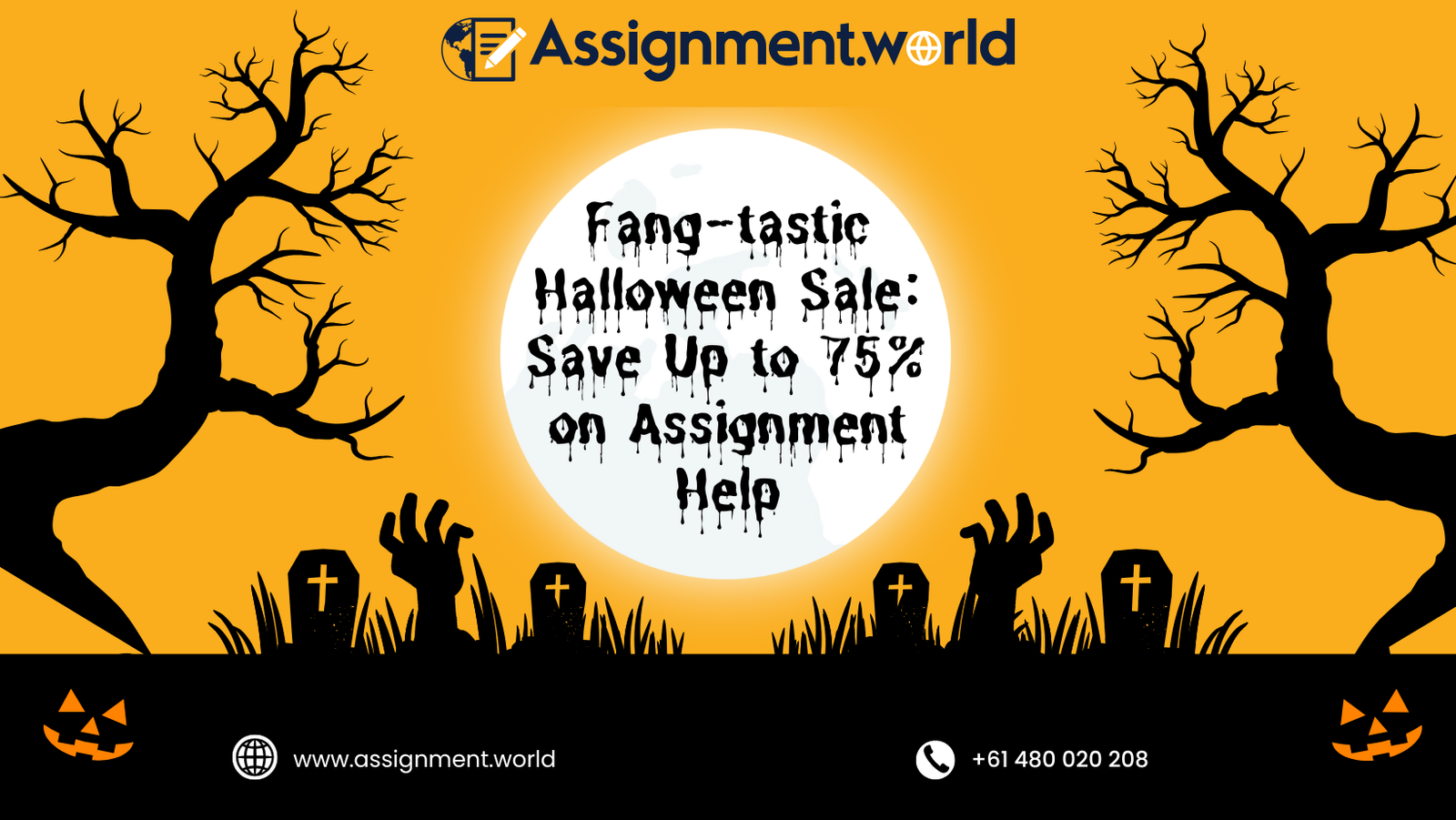 Halloween assignment offer