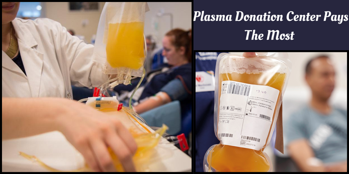 Plasma Donation Center Pays