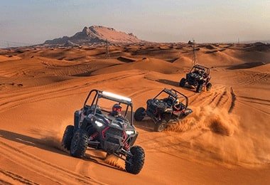 Dubai buggy riders