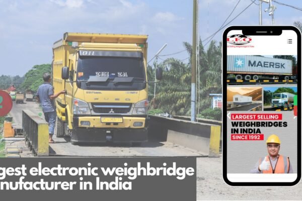 largest electronic weighbridge manufacturer in India