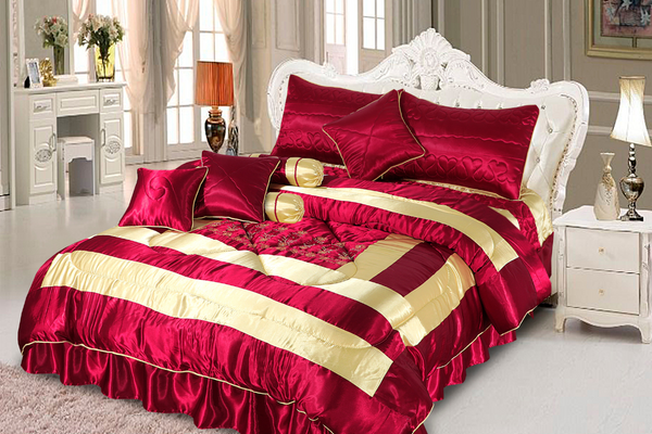 bridal bed sheets