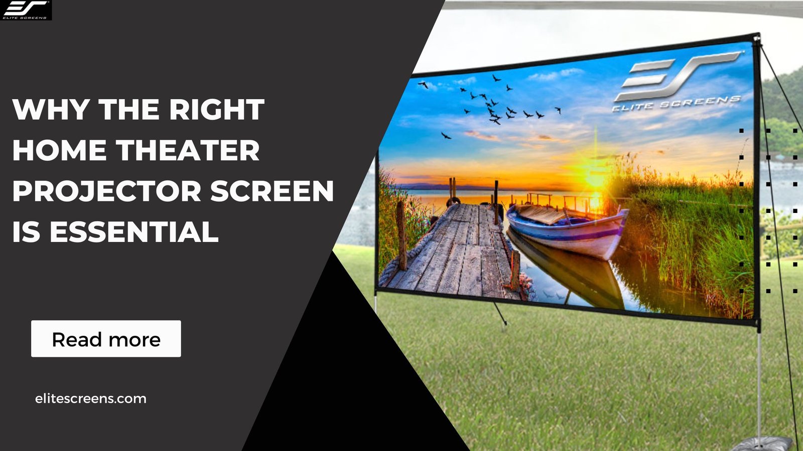 Why the Right Home Theater Projector Screen is Essential