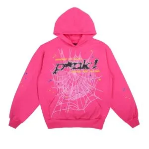 Pink Spider Hoodie