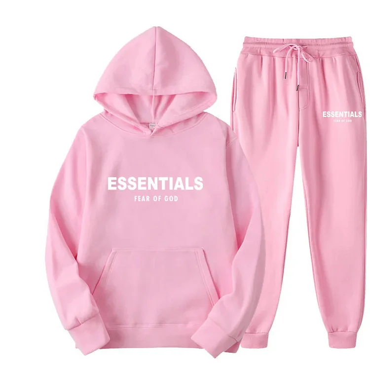 the Pink Essentials Hoodie is a smart choice for any wardrobe.