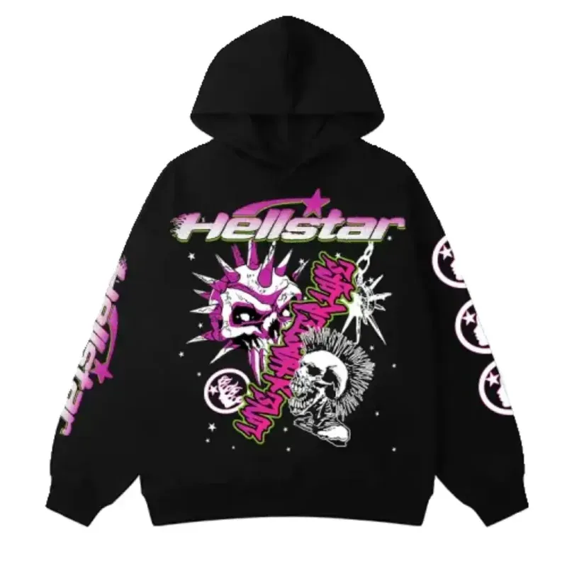 Hellstar Hoodie known for its distinct and edgy aesthetic