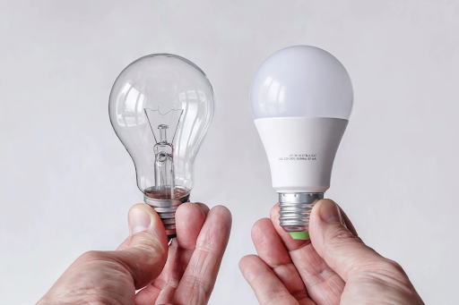 incandescent vs LED