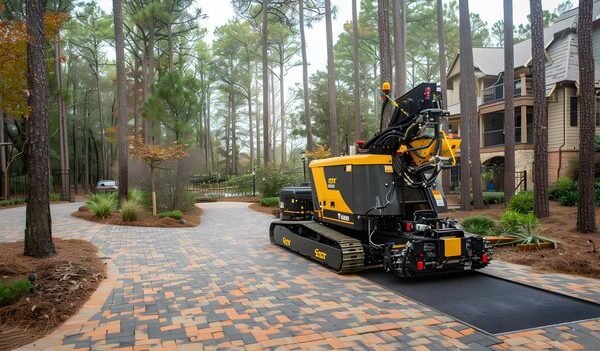 pull behind driveway grader