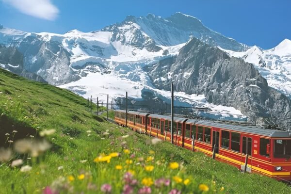 Waterfalls in Switzerland