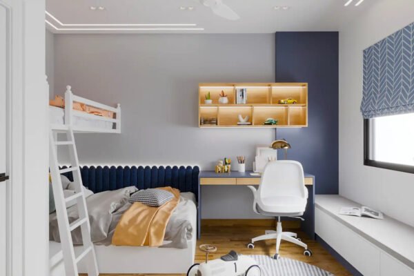 study room interior design team by interiosplash