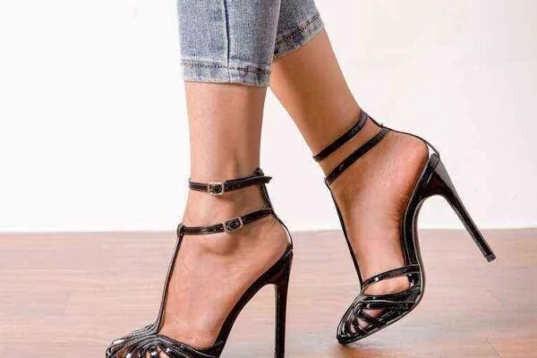 Ankle strap heels