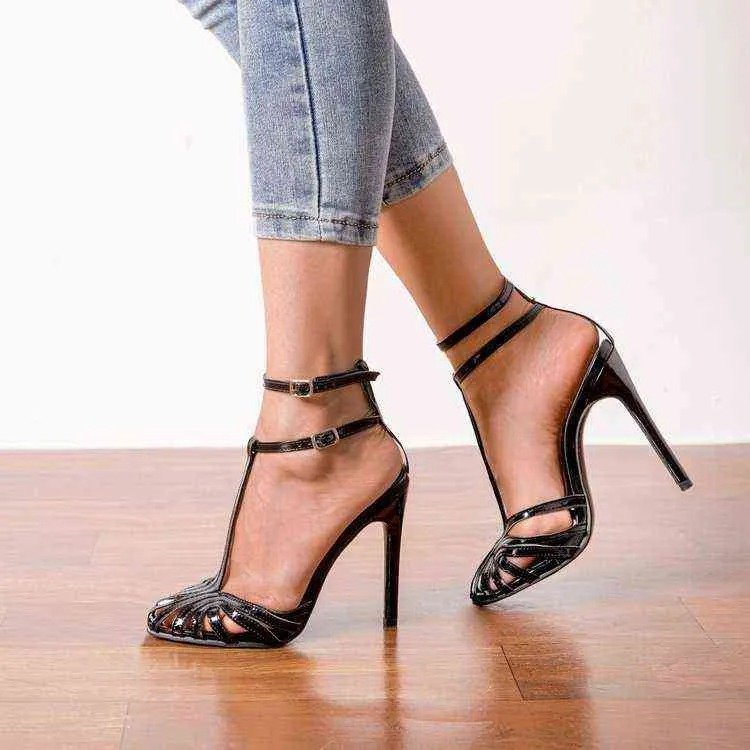 Ankle strap heels