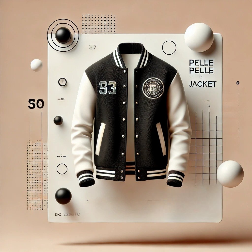 pelle pelle varsity jacket