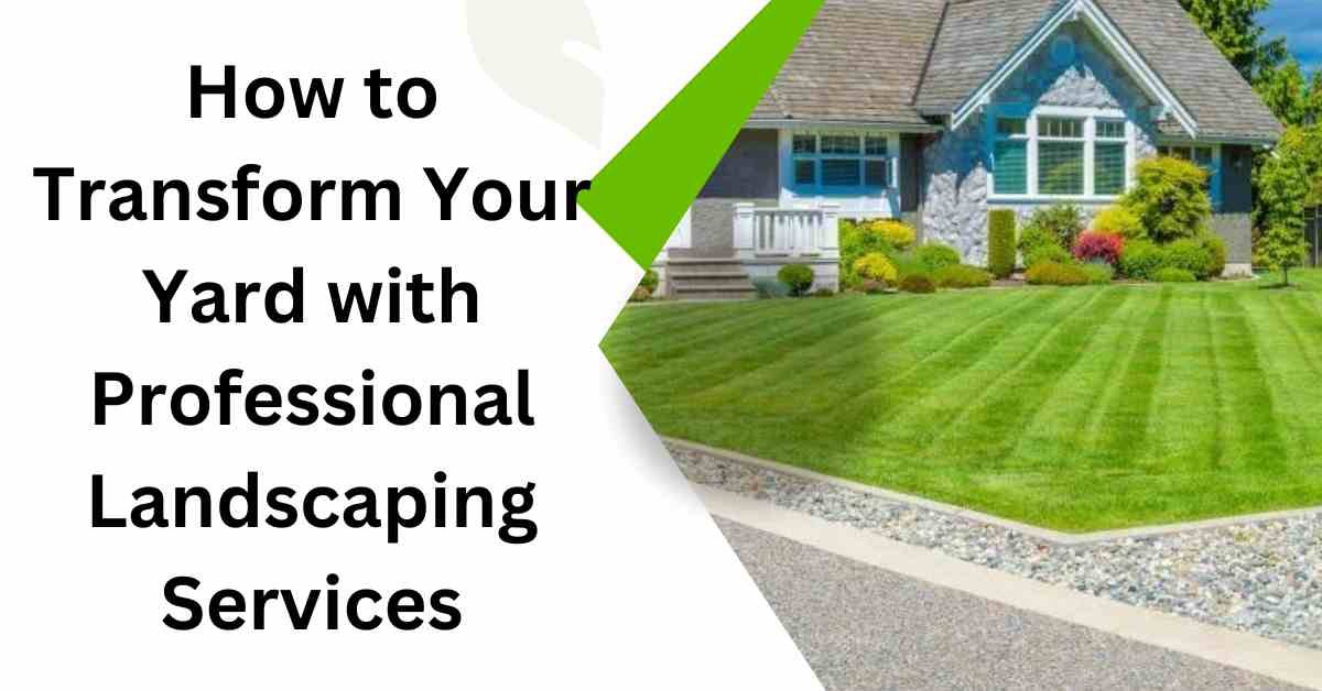 How to Transform Your Yard with Professional Landscaping Services