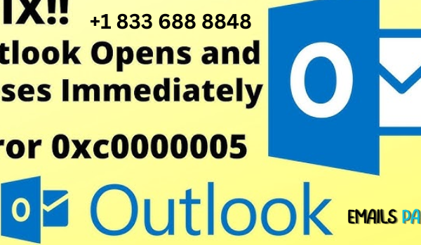 Outlook error 0xc0000005