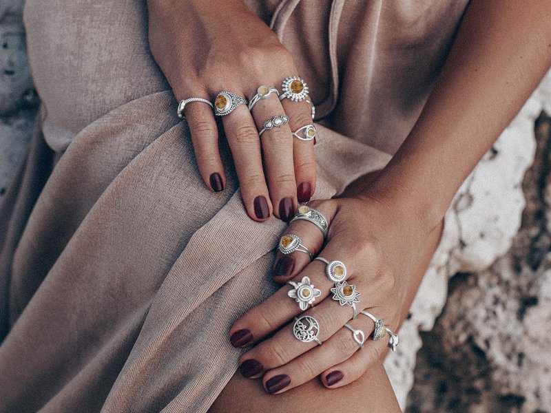 Psilomelane Dendrite Rings