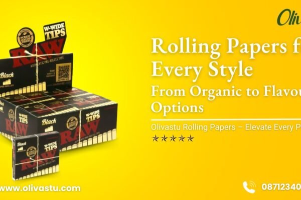 Smoking Rolling Papers & Tips | Olivastu