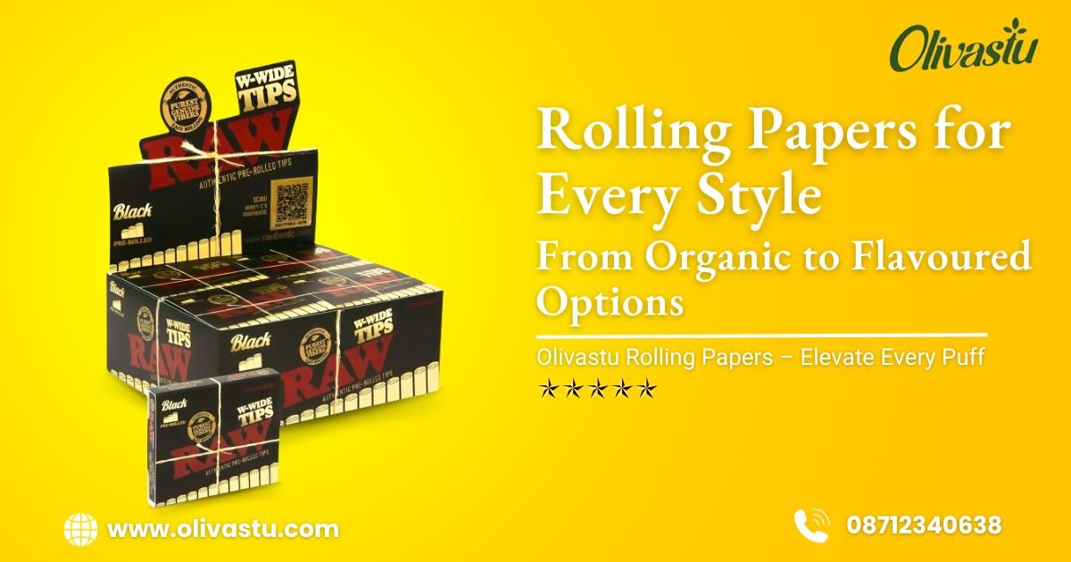 Smoking Rolling Papers & Tips | Olivastu