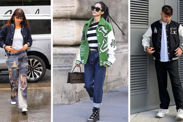 What are the latest styles for varsity jackets this season