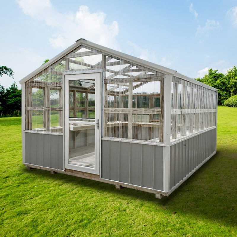 custom built greenhouse