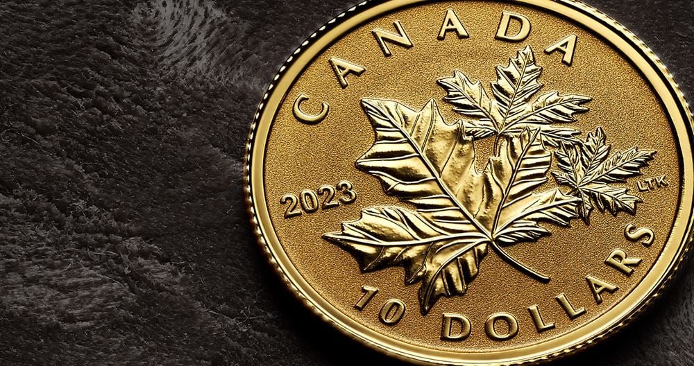 Canadian Maple Leaf Gold Coin