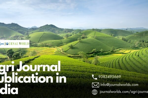 agriculture journal publication in india