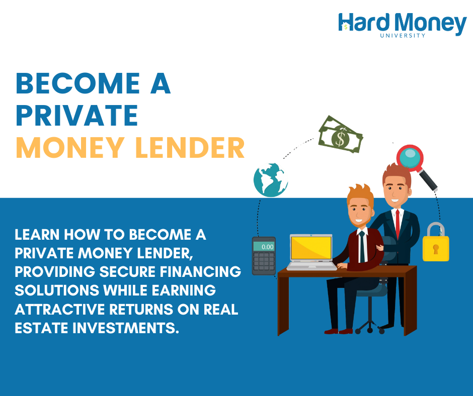 become a hard money lender