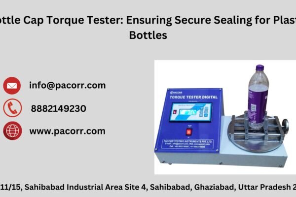 Bottle Cap Torque Tester