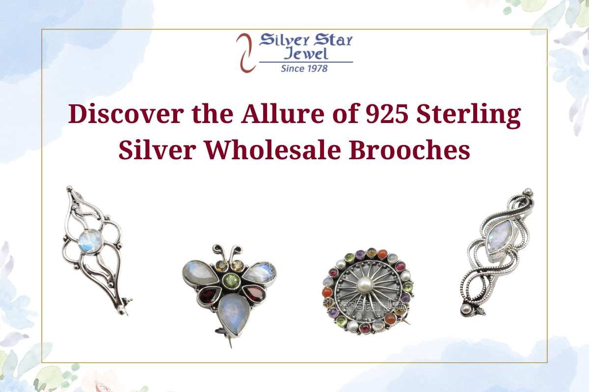 925 Sterling Silver Wholesale Brooches