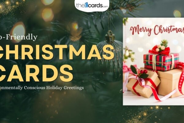 Eco-friendly Christmas cards environmentally conscious holiday greetings