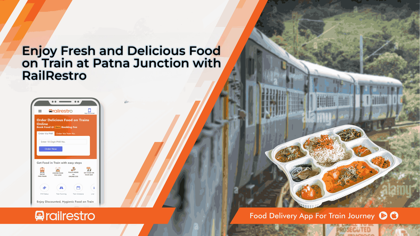 Enjoy Fresh and Delicious Food in Train at Patna Junction