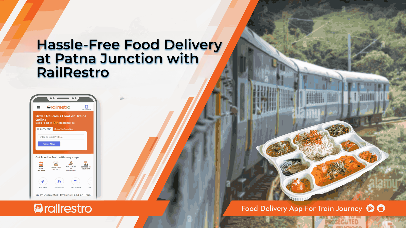 Hassle-Free Food Delivery at Patna Junction with RailRestro