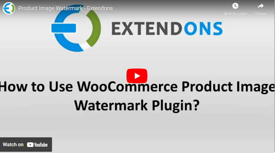 WooCommerce Watermarks