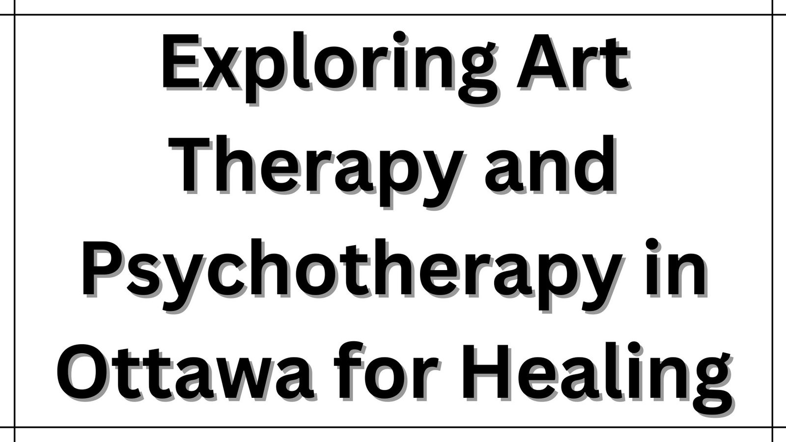 art therapy Ottawa