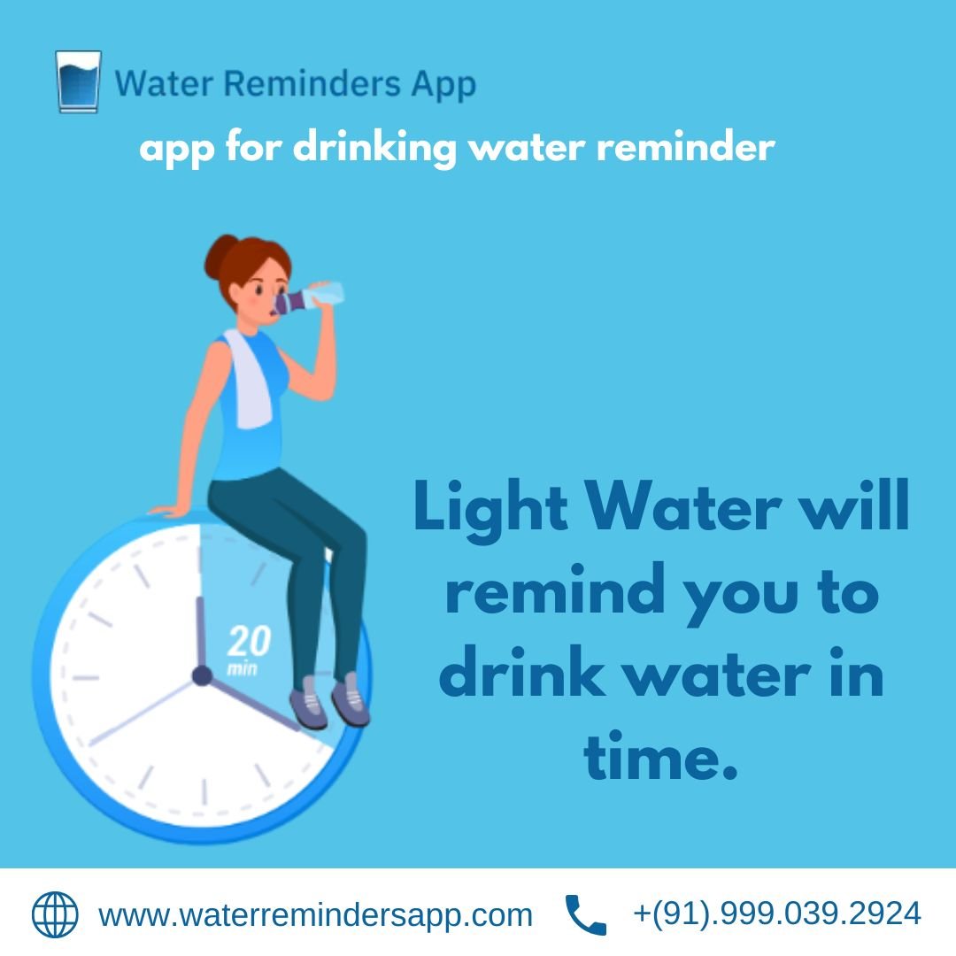 app for drinking water reminder