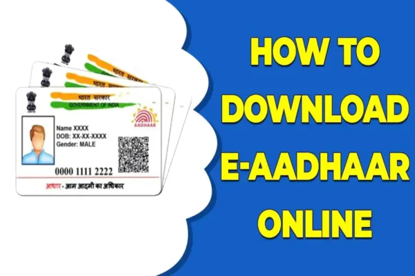 e aadhar card download